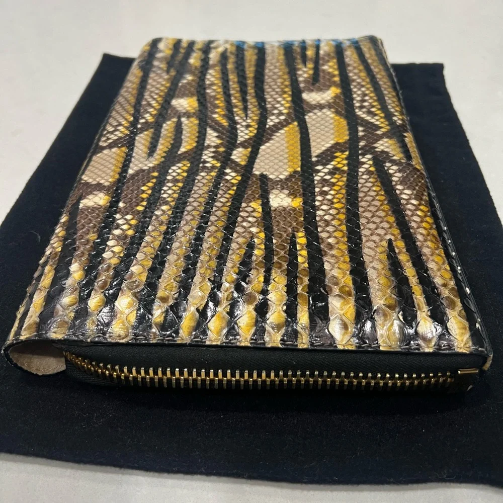 VBH Python Handpainted Clutch - Picture 2 of 13